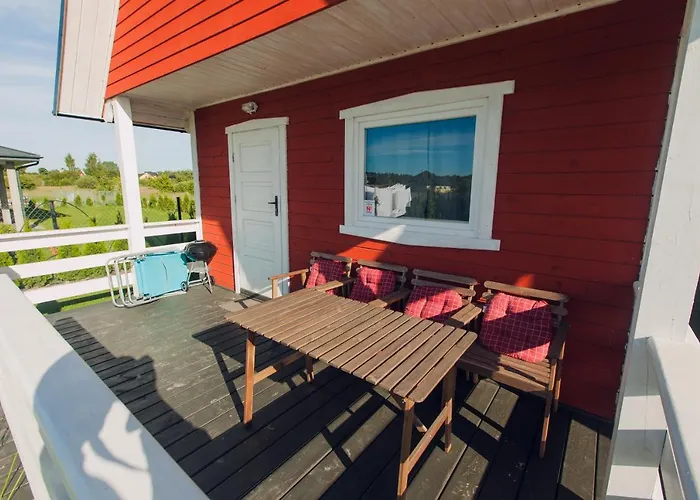 Letniskowe Skandynawia Lodge Ούστκα