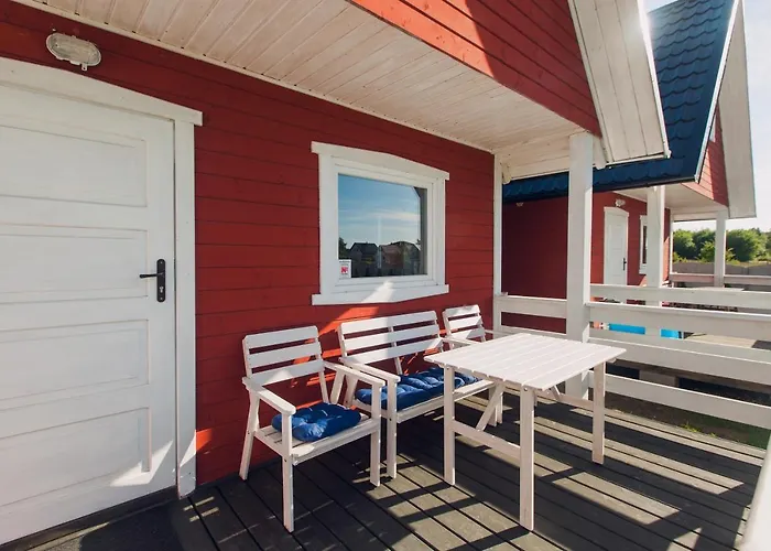 ロッジ Letniskowe Skandynawia ウストカ